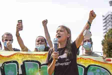 Greta Thunberg Arrested During Pro-Palestinian Protest at University of Copenhagen